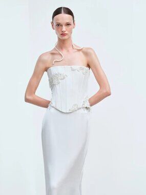 ILA - Selene-Applique Detailed Corset